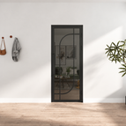 211.5 x 83 / Gerookt Glas / Linksdraaiend